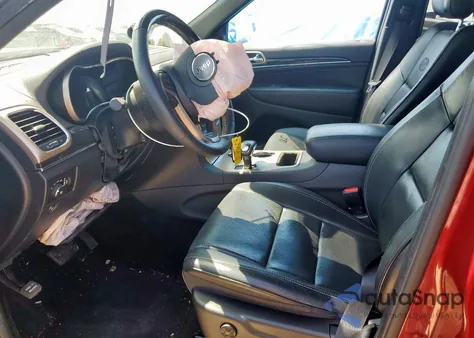 2014 Jeep Grand Cherokee Overland z USA, uszkodzony, nr VIN 1C4RJECG3EC276575